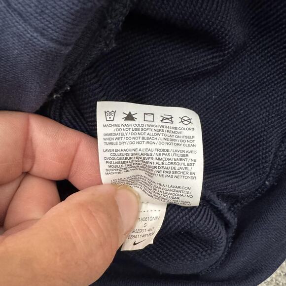 Nike Sweatshirt Womens Small Crewneck Pullover Versa Open Back 938901-451 - Picture 7 of 11